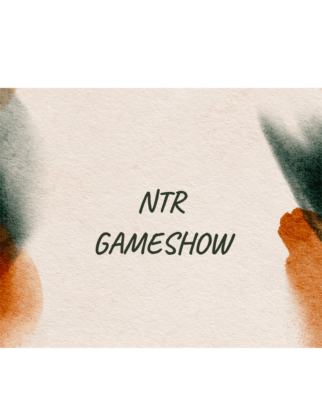 NTR Gameshow