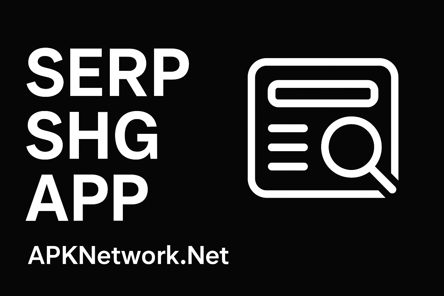 SERP SHG App APK
