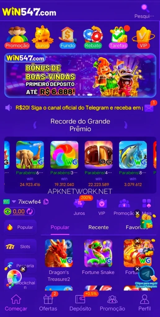 Win547 Login