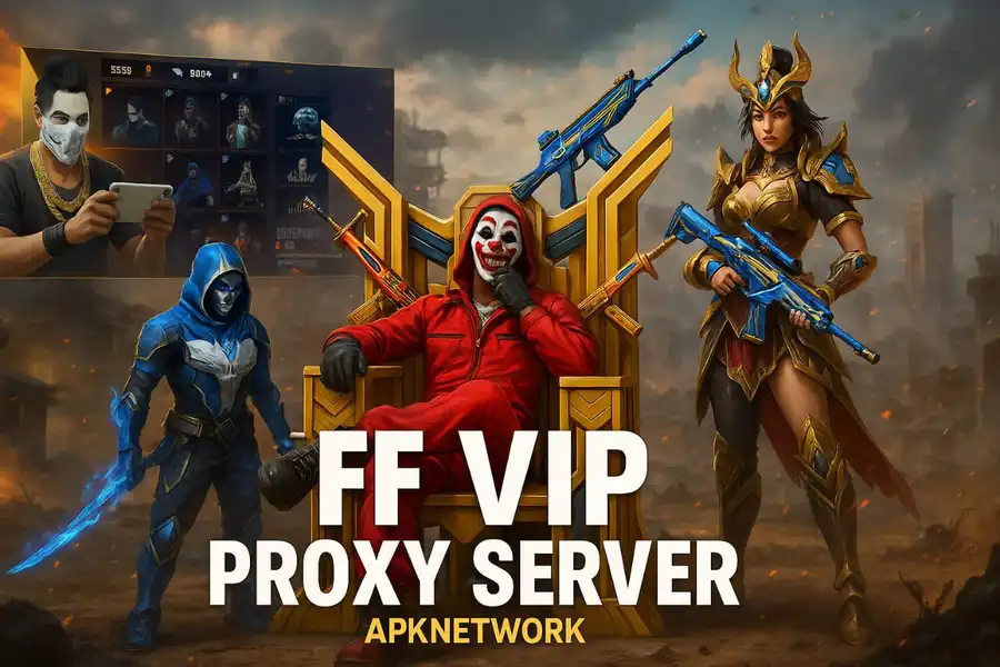 FF Vip Proxy Server APK for Free Fire