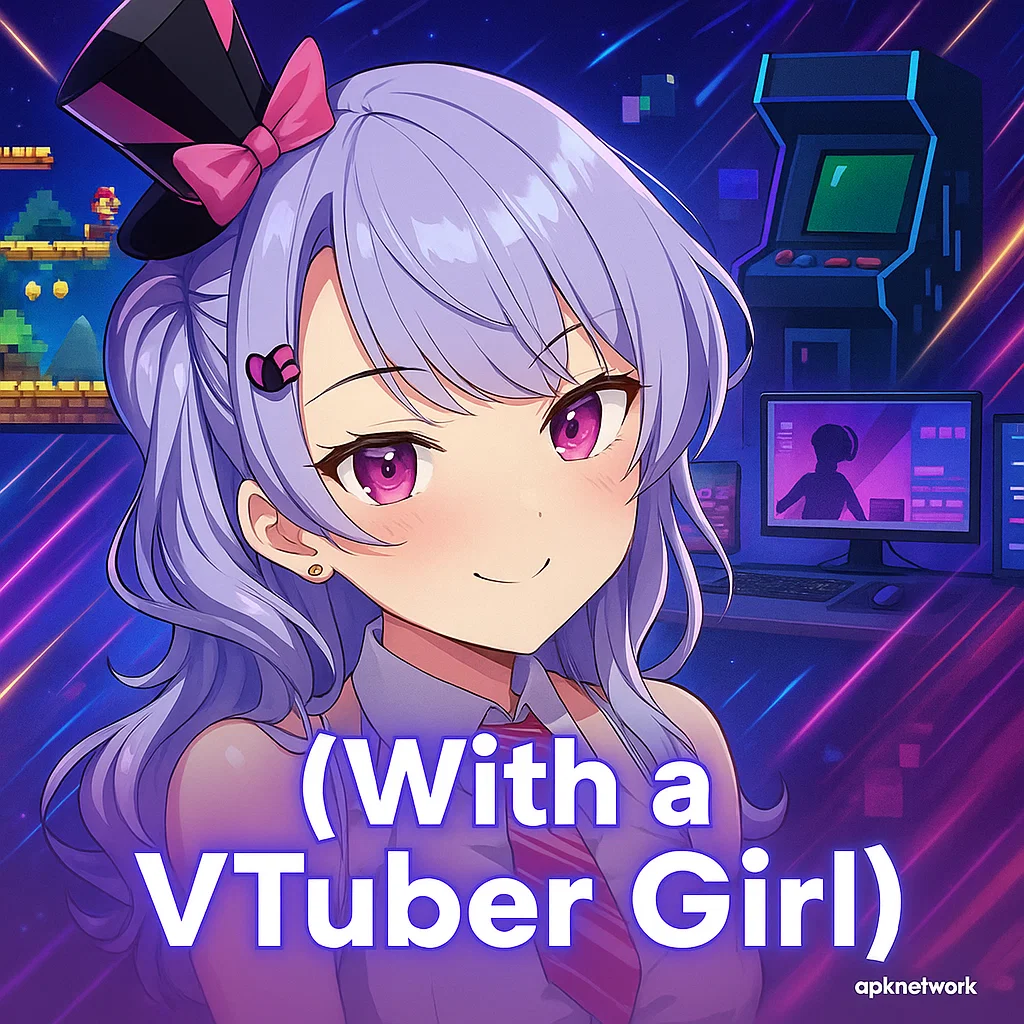 With a VTuber Girl
